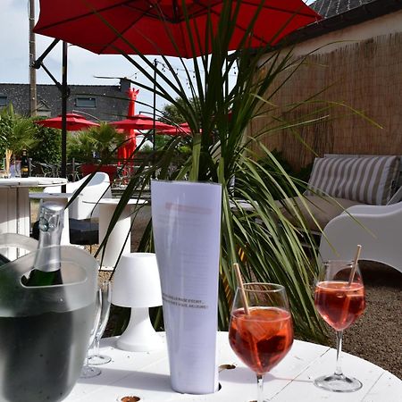 Logis Hotel Vannes Nord Le Clos Des Hortensias Locqueltas Esterno foto